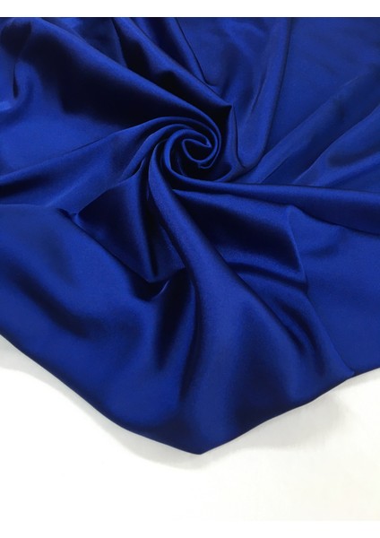 Lacivert Saten Kumaş