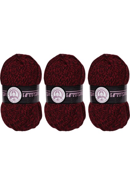 Favori El Örgü İpi 100gr 0302 3 Adet