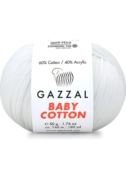 Baby Cotton Amigurumi İpi Örgü İpi Punch İpi 50 gr. 3410