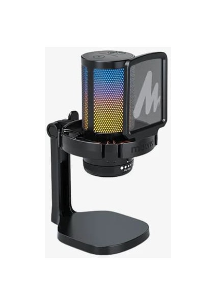 Dgm20 Usb Mikrofon, Rgb, Kondenser Oyun Mikrofonu, Gürültü Önleyici, Podcast, Kayıt, Pc Için