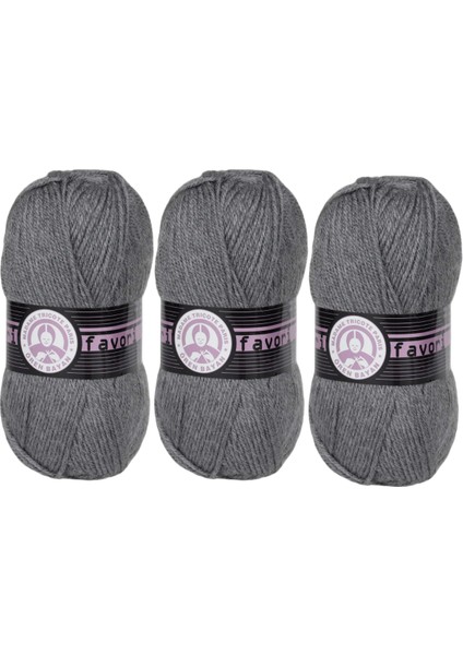Favori El Örgü İpi 100gr 0008 3 Adet