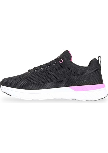 1824-MANAUS Anatomik Tabanlı Sneakers Ayakkabı - NKT01824-SIYAH Pembe-36 fırsatları