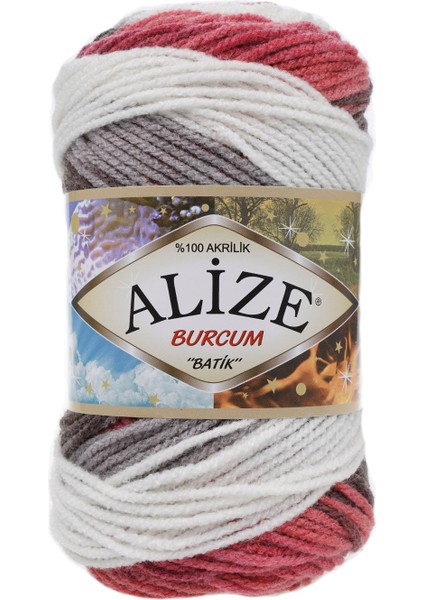 Burcum Batik El Örgü Ipliği 100 gr