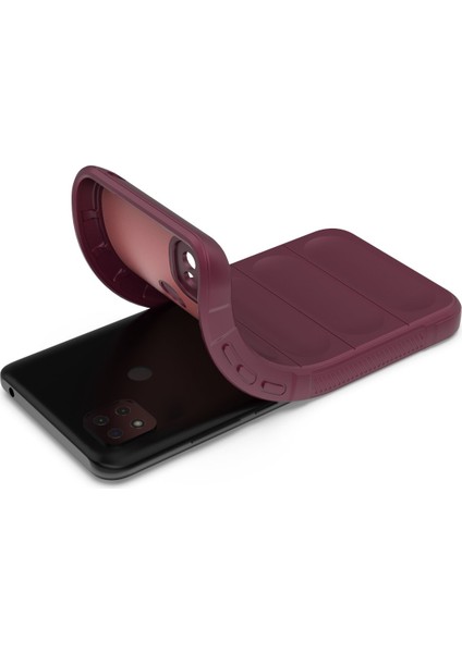 Xiaomi Redmi 9c Kılıf Optimum Silikon - Bordo 327107