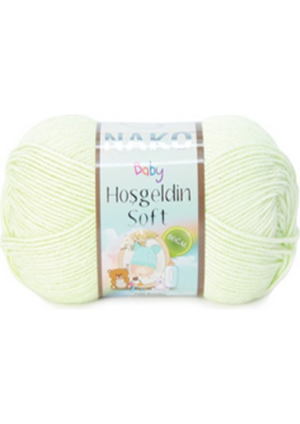 Hoşgeldin Soft Bebek Yünü El Örgü Ipliği 100 gr