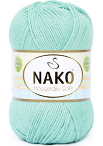 Hoşgeldin Soft Bebek Yünü El Örgü Ipliği 100 gr