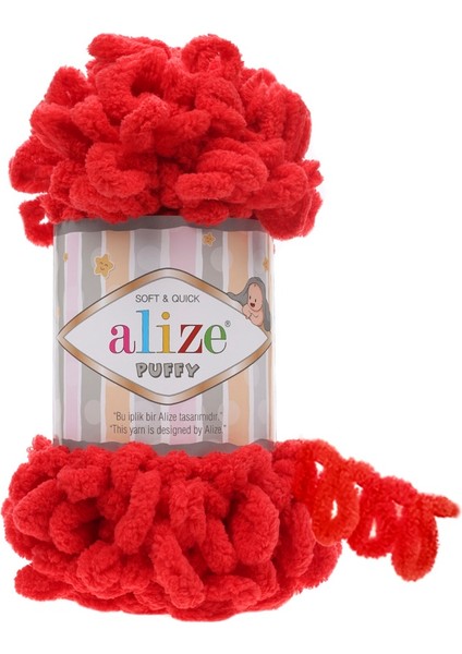 Puffy 100GR El Örgü Ipi Ipliği Yünü