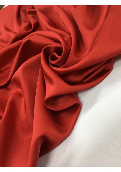 Kırmızı Saten Kumaş