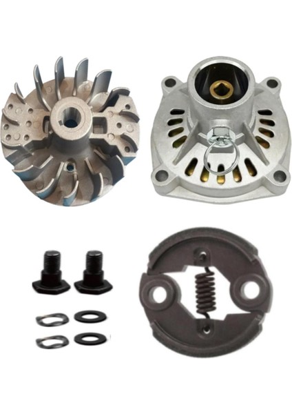 Motorlu Tırpan Sırt Tipi Volant Balata Set Balata Kovanı Komple 29 mm