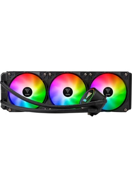 Gamdıas 360MM Aura GL360 Rgb Sıvı Soğutmalı AM5-1700P Işlemci Fanı