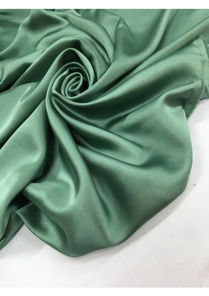 Mint Yeşili Saten Kumaş