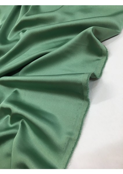 Mint Yeşili Saten Kumaş