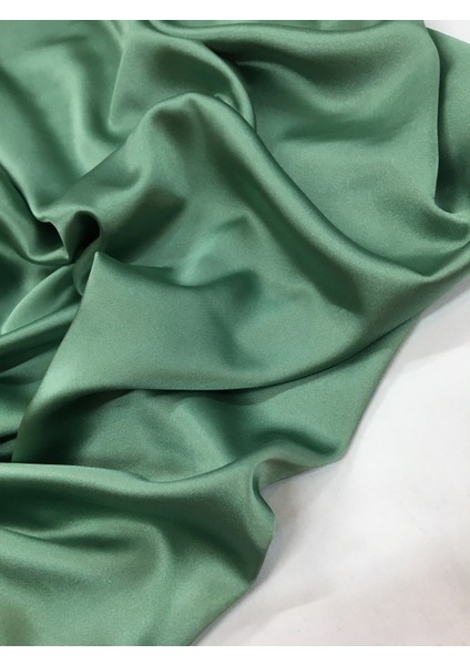 Mint Yeşili Saten Kumaş