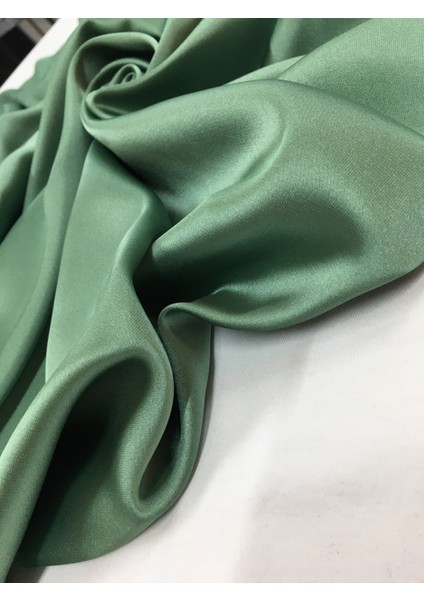 Mint Yeşili Saten Kumaş