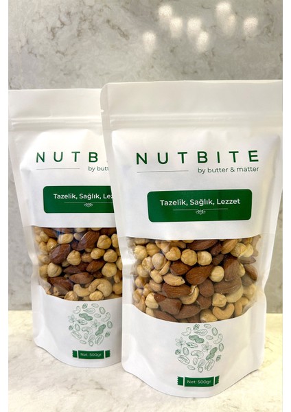 Deluxe Karışık 1KG - Kavrulmuş Kabuksuz Karışık Kuruyemiş