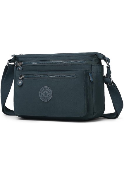 Krinkıl Kumaş Kadın Postacı Çantası Smart Bags 1238
