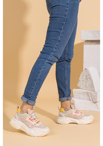 Blanca Kadın Bej Multi Kadın Spor Ayakkabı modelleri