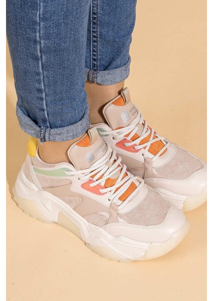 Blanca Kadın Bej Multi Kadın Spor Ayakkabı fırsatları