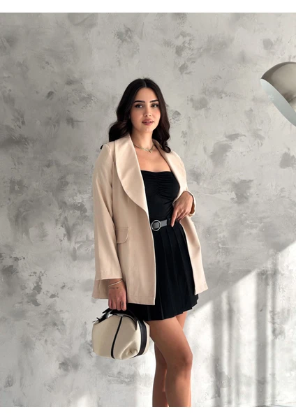 Noa&noa Cep Kapak Detaylı Basic Blazer Kadın Ceket