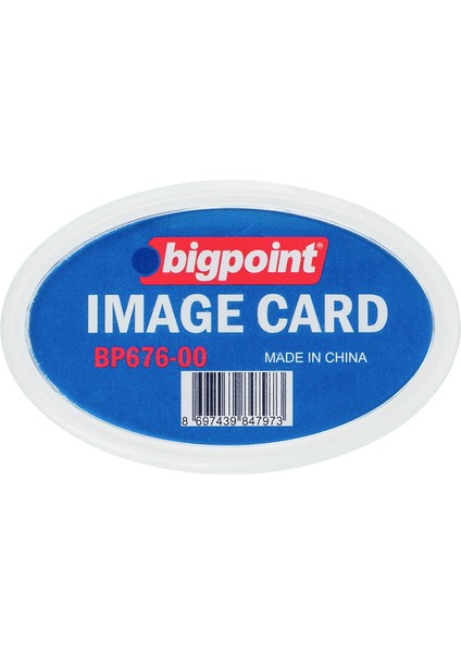 Akrilik Isimlik Oval Şeffaf 10'lu Paket