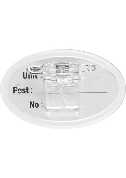 Akrilik Isimlik Oval Şeffaf 10'lu Paket fiyatları