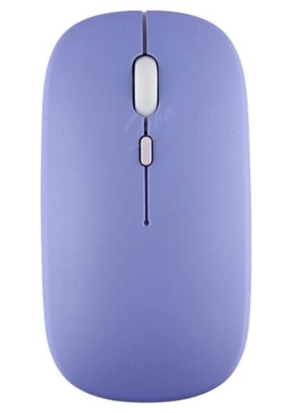 Casper Via S48 8" Uyumlu Kablosuz Bluetooth Şarj Edilebilir Mini Q Klavye Mouse Seti - Mor