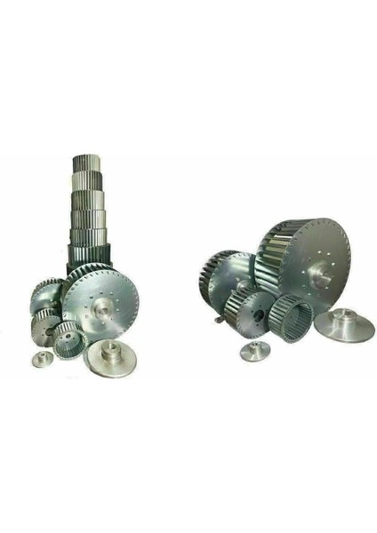 Çap 268 Boy 90 Delik 28 mm Sol Yön Radyal Fan Pervanesi fırsatları