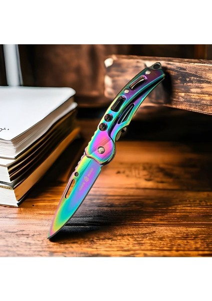 Alaska Rainbow Mini 14CM Paslanmaz Çelik Çakı