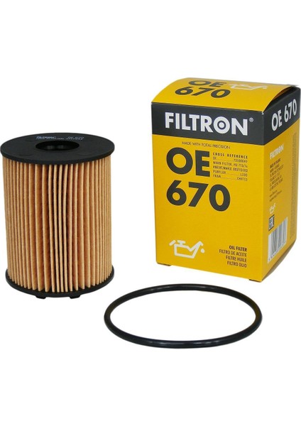 Opel Astra H 1.3 Dizel Tırnaklı Tip Yağ Filtresi (Fıltron)