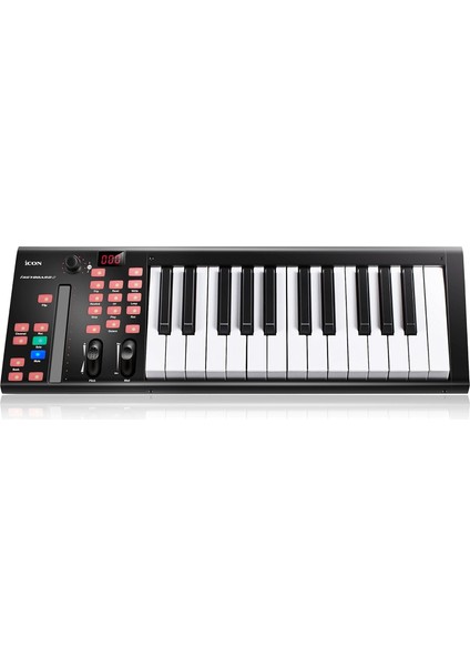 iCON iKeyboard 3 X Tek Kanal DAW Kontrol Panelli 25 Tuş MIDI Klavye