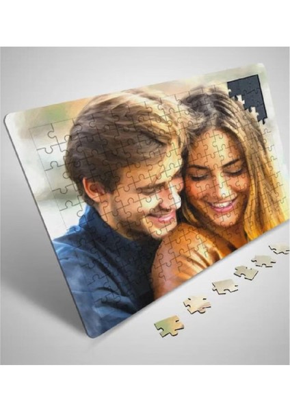 Kişiye Özel 130 Parça A3 Fotoğraf Baskılı Puzzle