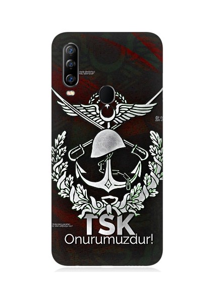 General Mobile GM20 Pro Uyumlu Tsk Onurumuzdur Desenli Silikon Kılıf