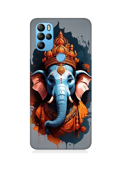General Mobile GM21 Pro Uyumlu Ganesha Ganeşa Desenli Silikon Kılıf