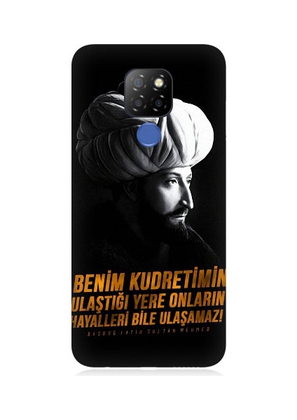 General Mobile GM20 Uyumlu Fatih Sultan Mehmet Han Desenli Silikon Kılıf