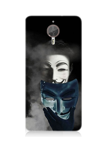 General Mobile Gm5 Plus Uyumlu V For Vendetta Anonymous Desenli Silikon Kılıf