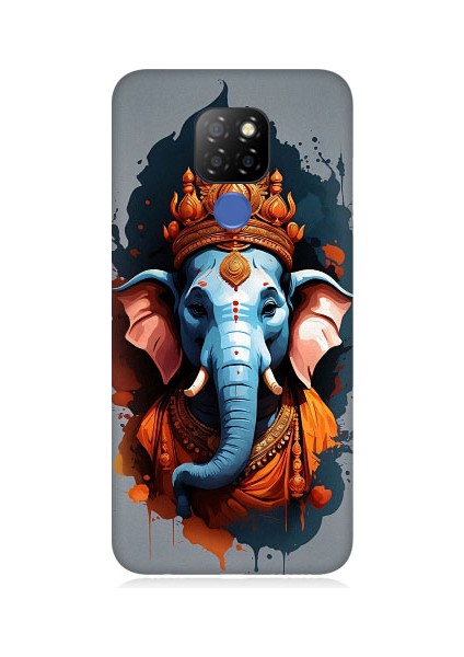General Mobile GM20 Uyumlu Ganesha Ganeşa Desenli Silikon Kılıf