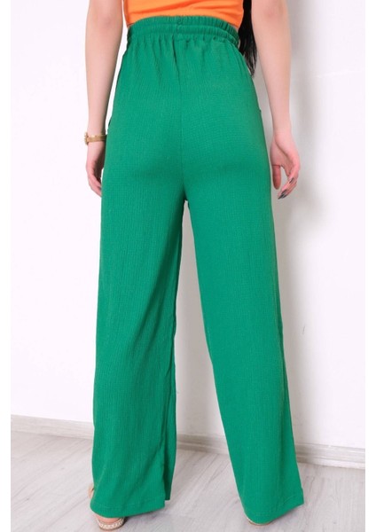 Beli Lastikli Bol Paça Palazzo Pantolon fiyatları
