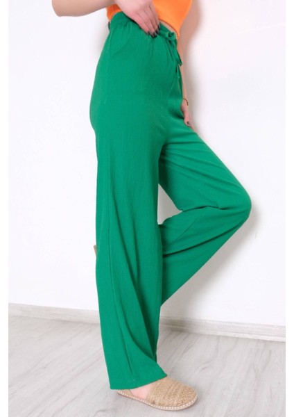 Beli Lastikli Bol Paça Palazzo Pantolon indirimleri