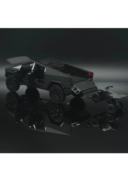 Tesla Cybertruck 1:24 Ölçek Diecast Model Araba indirimleri