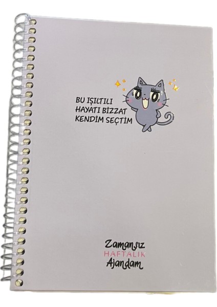 Konuşan Ajanda Zamansız Haftalık Ajandam