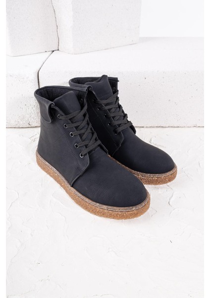 Nadine Kadın Siyah Süet Bot