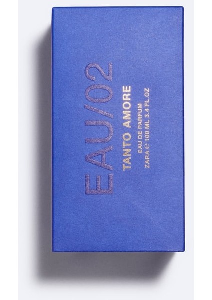 Eau/02 Tanto Amore Eau De Parfum 100 ml (3,38 Fl. Oz.) Erkek Parfümü