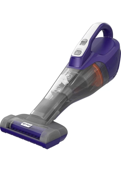 Black & Decker DVB315JP-QW 12V Şarjlı Pet Başlıklı El Süpürgesi