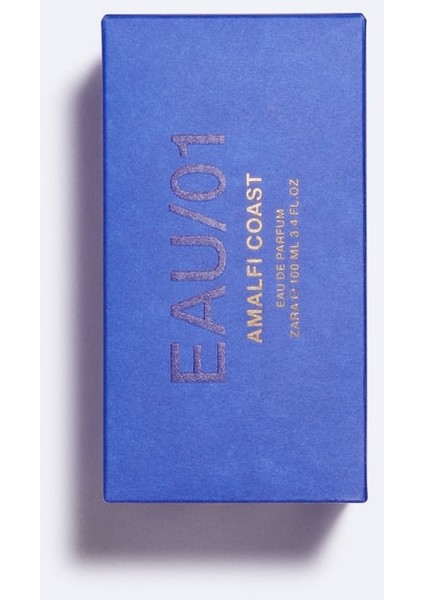 Eau/01 Amalfı Coast Eau De Parfum 100 ml (3,38 Fl. Oz) Erkek Parfümü