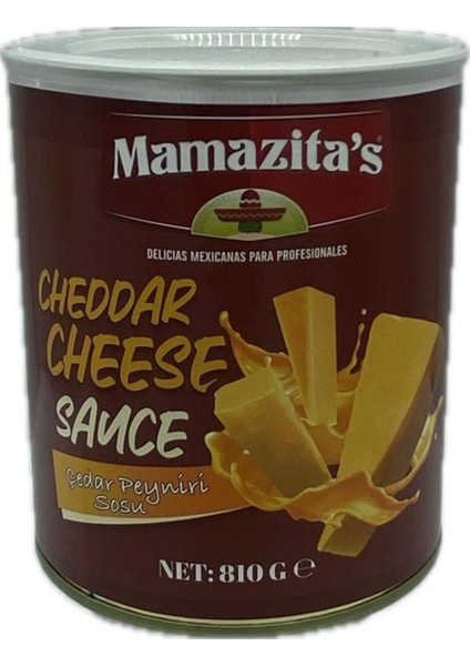 Cheddar Cheese Sause Çedar Peyniri Sosu 810 Gr.