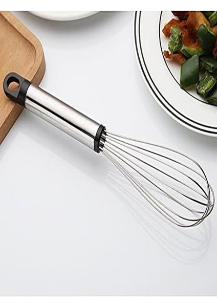 Paslanmaz Çelik Çırpıcı Pratik Mutfak Gereçleri,yemek Hazırlık Çırpıcı 30 cm