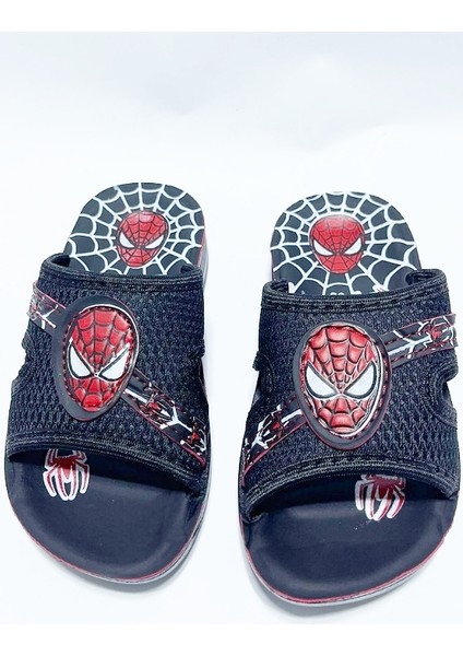 Spiderman Örümcek Adam Erkek Çocuk Kaydırmaz Tabanlı Ev Anaokulu Deniz Yumuşak Terlik