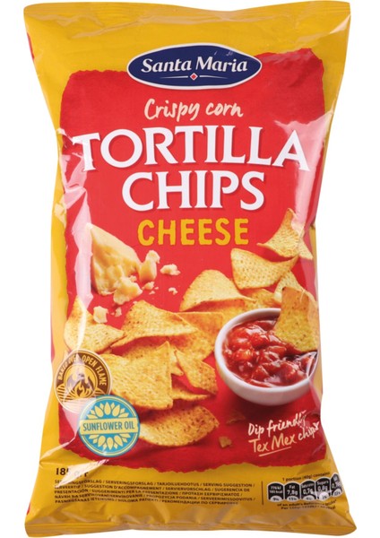 Tortilla Chips Cheese 185 G