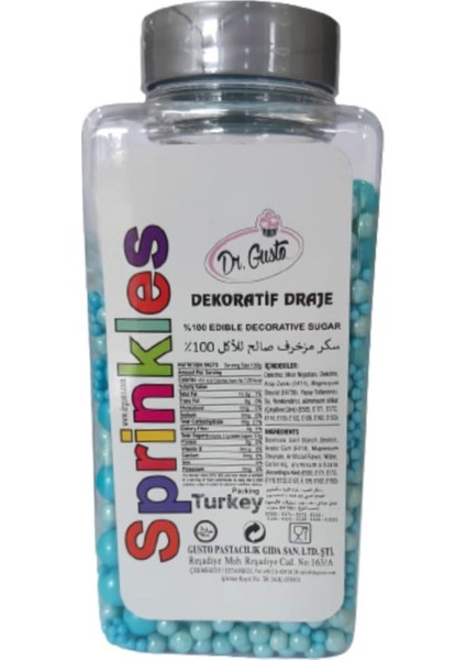 Festival Boncuk 250 gr Bebe Mavi