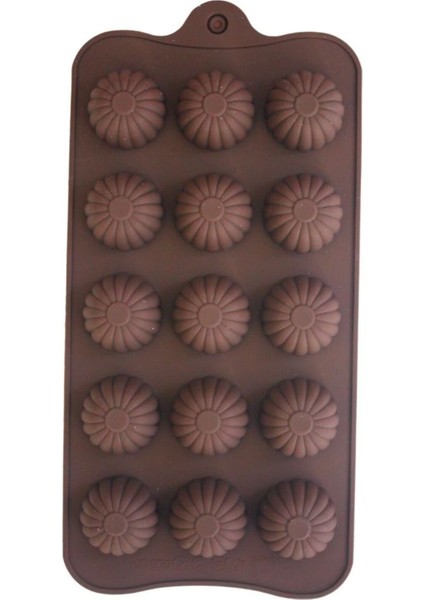 Silikon Çikolata Kalıbı Spiral Yuvarlak